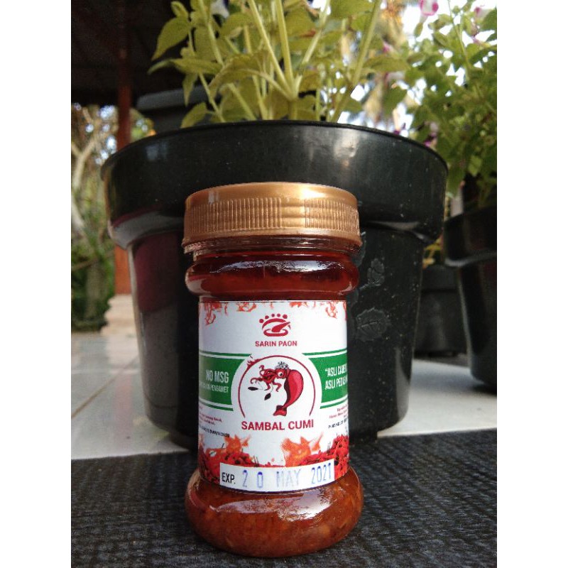 

Sarin Paon Sambal Cumi 150 g