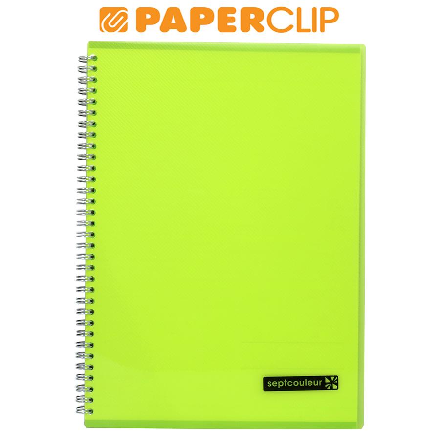 

NOTEBOOK A4 MARUMAN SEPTCOULEUR N570A/B-03 SPIRAL GREEN