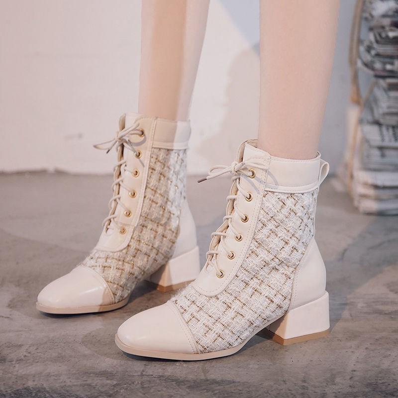 ✅PINKEY P059 Sepatu Boots Import Murah Wanita Terkini Flat Korea Model Tali