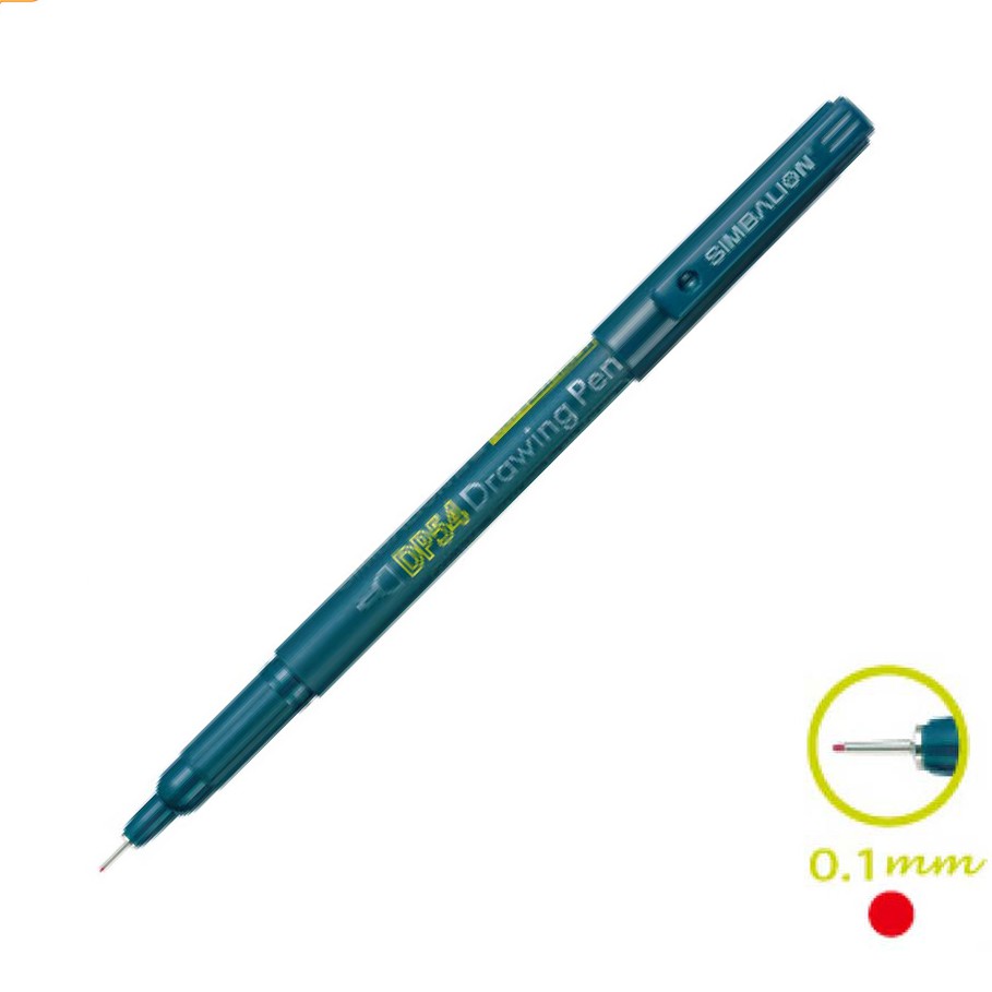 

Simbalion Drawing Pen Biru Satuan/ Pena Kaligrafi/ Pen Gambar / Spidol gambar