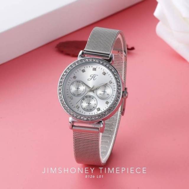 JAM TANGAN WANITA 8126 IMPORT MERK JIMS HONEY