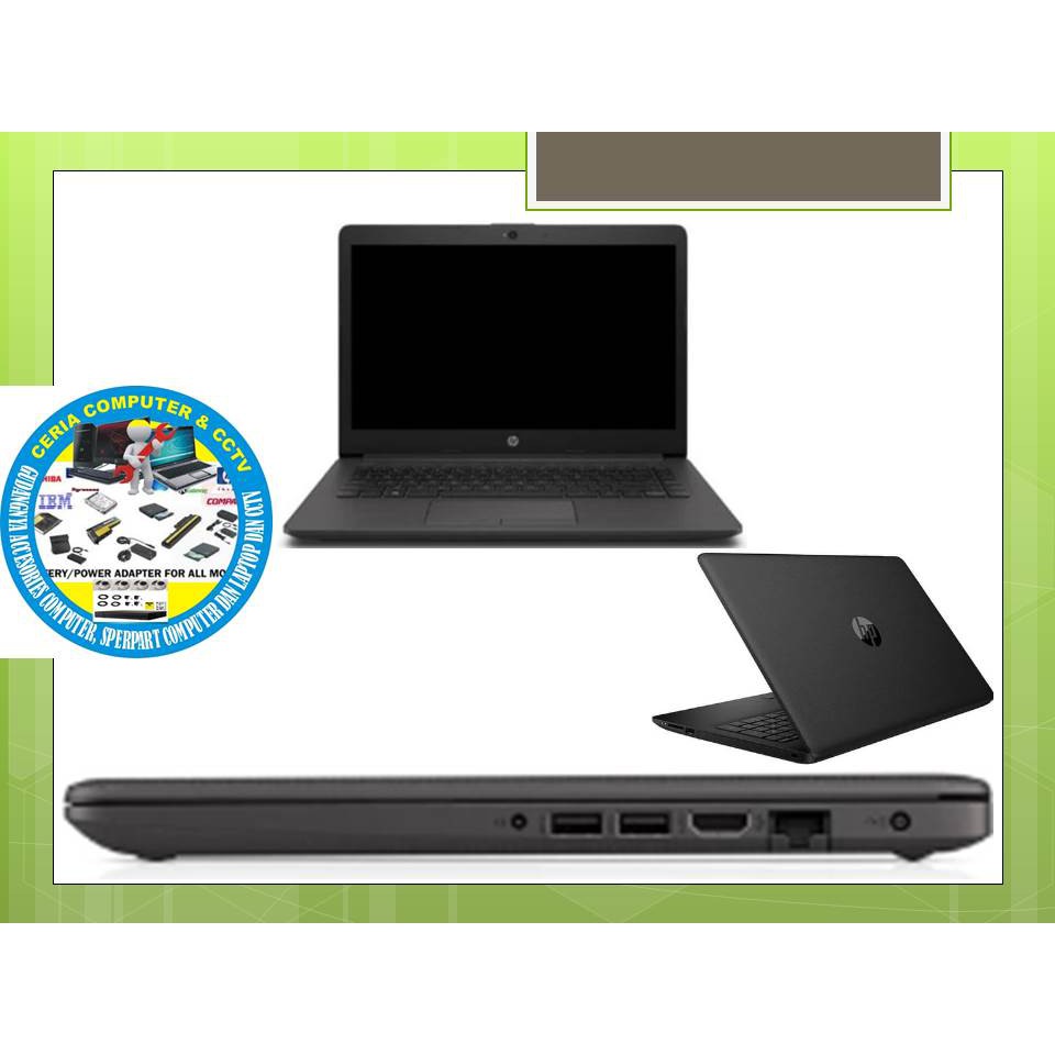 HP  RYZEN 5 3500U RAM 8GB 256GB SSD14 IN LAPTOP HP 245 G7-3G811PA BAGUS MURAH PROMO