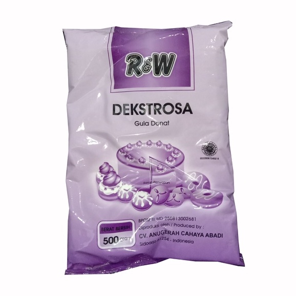 RW Gula Donat dingin dekstrosa 500gr