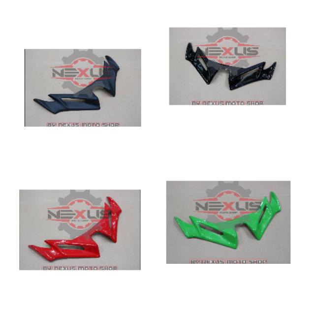 Winglet ninja 250 fi 2018 winglet kawasaki all new ninja 250 FI 2018