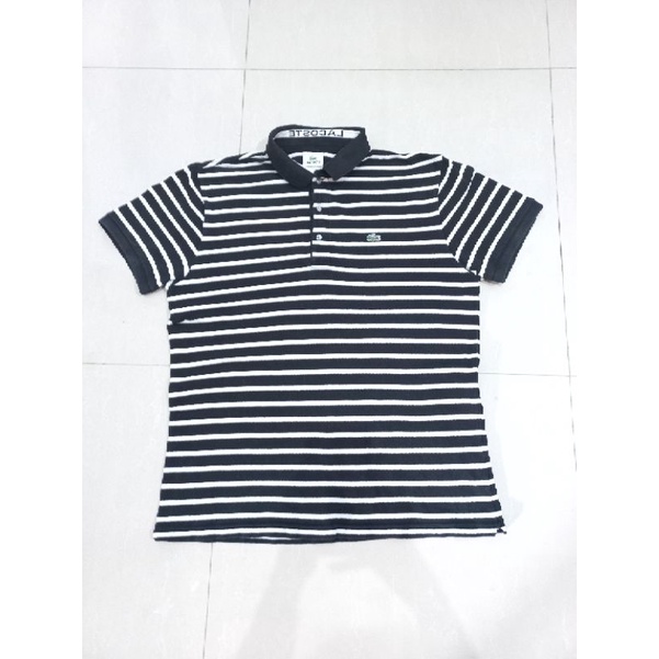 kaos berkerah lacoste second original / kaos polo lacoste second original