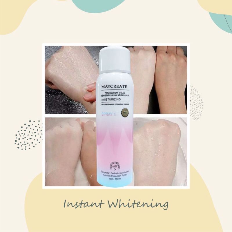 pemutih kulit permanen orang korea dalam satu kali pakai Handbody pemutih permanen 1 minggu Maycreate Spray instant-4
