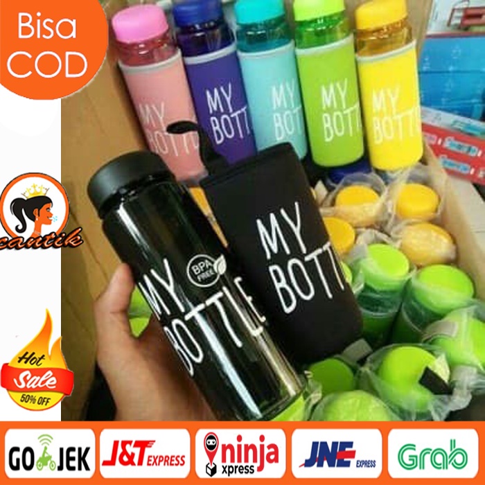 [FREE BUSA] BOTOL MINUM MY BOTTLE / BOTOL INFUSER WATER PLUS SARUNG BUSA BPA FREE