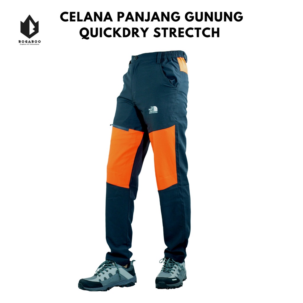 BISA COD Celana Panjang Gunung Quickdry  (Cepat Kering) Ultralight - Celana Gunung Trekking Hiking Mendaki