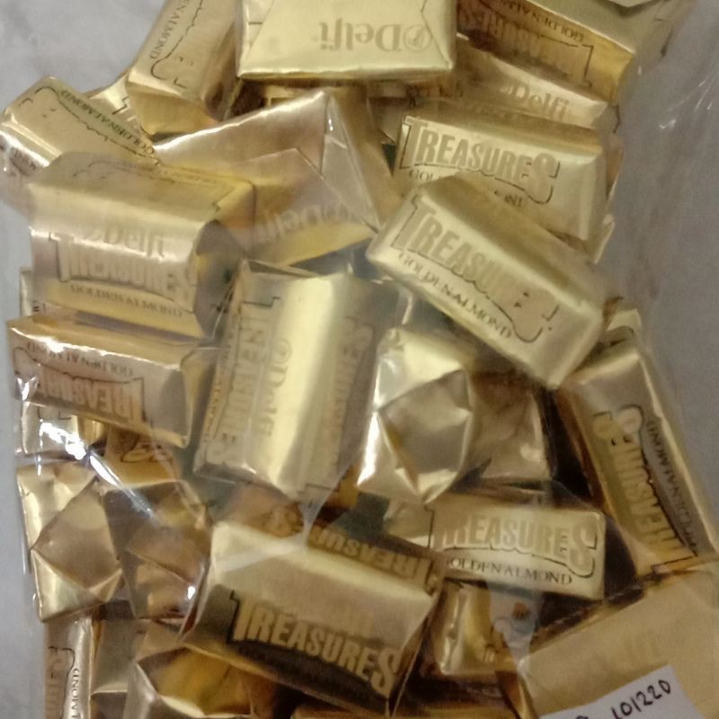 

Coklat Delfi treasure almond isi 48pcs