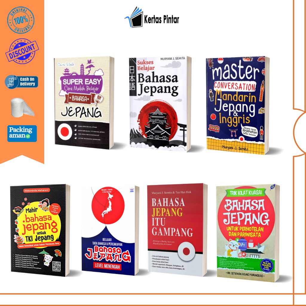 MAHIR BAHASA JEPANG BELAJAR PERCAKAPAN BAHASA JEPANG SUPER EASY SUKSES BELAJAR