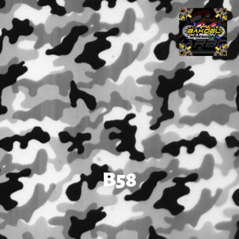 WTP Water Transfer Printing motif camo,kode B58