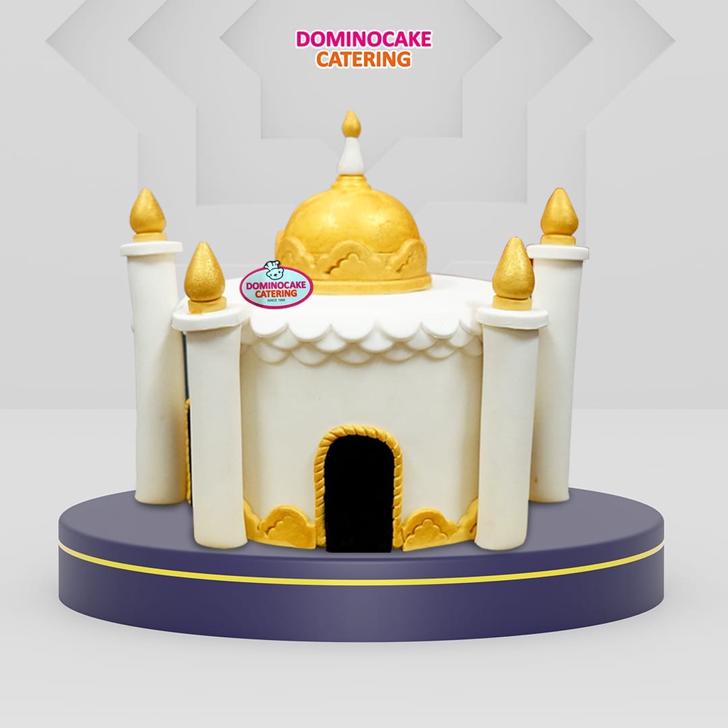 

Galvalum Mosque - Kue Lebaran - Cake Idul Fitri - Cake Masjid