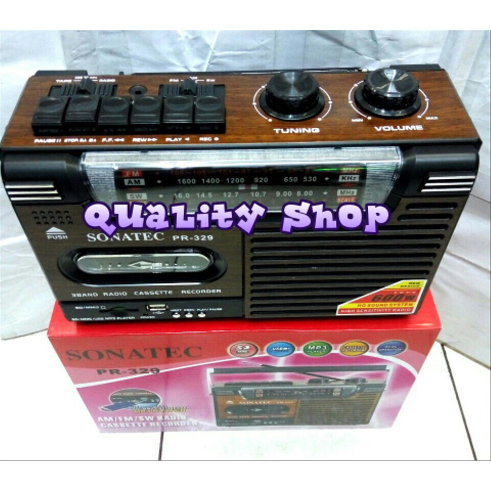 mini compo kaset pita sonatec usb sd radio  Bermutu