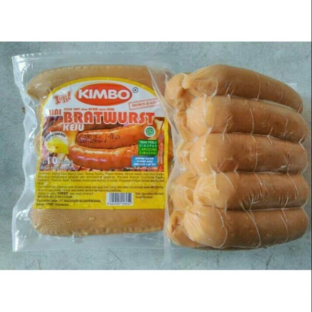 

Kimbo sosis sapi bakar mini keju 500gr 9s