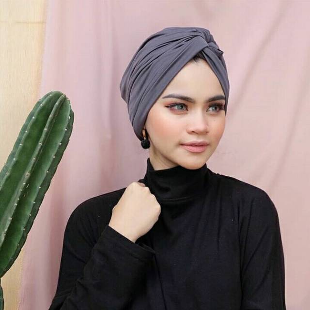 BEST SELLER Turban Instan / Turban Simpul / Hijab Instan