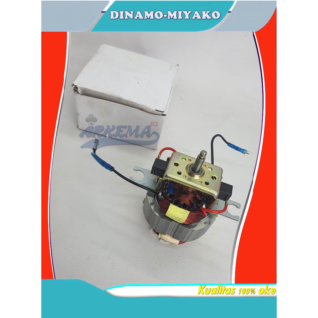 MESIN DINAMO BLENDER MIYAKO MODEL KIPAS | MOTOR BLENDER MIYAKO MODEL BARU | TYPE 102 / 152