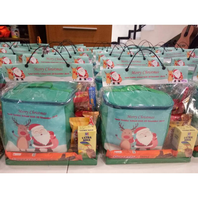 Goodie Bags / souvenir Ulang tahun anak/ souvenir ultah/ Tas Kubus-2