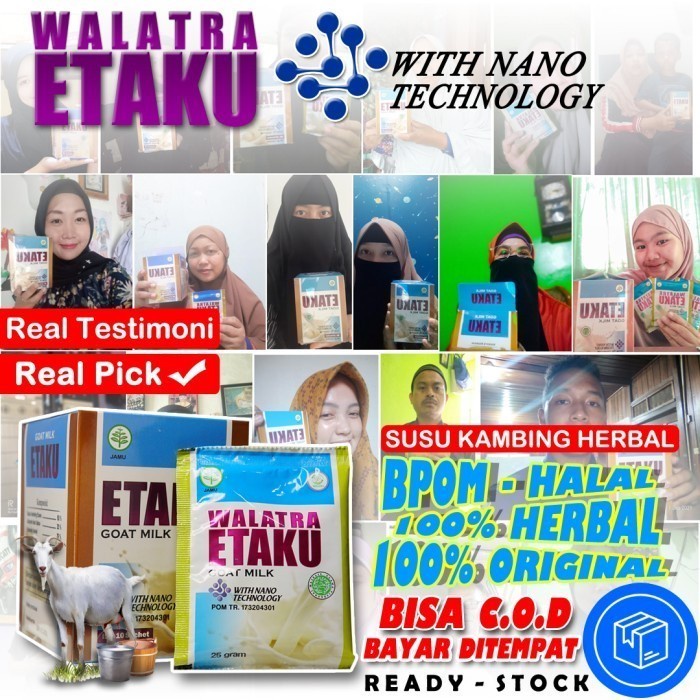 

Susu Kambing Herbal Penambah Tinggi Badan Anak - Walatra Etaku