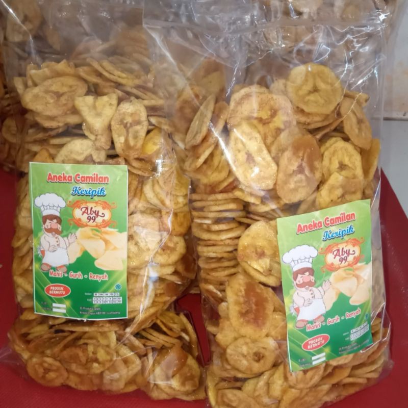 

keripik Aby pisang manis 1 kg