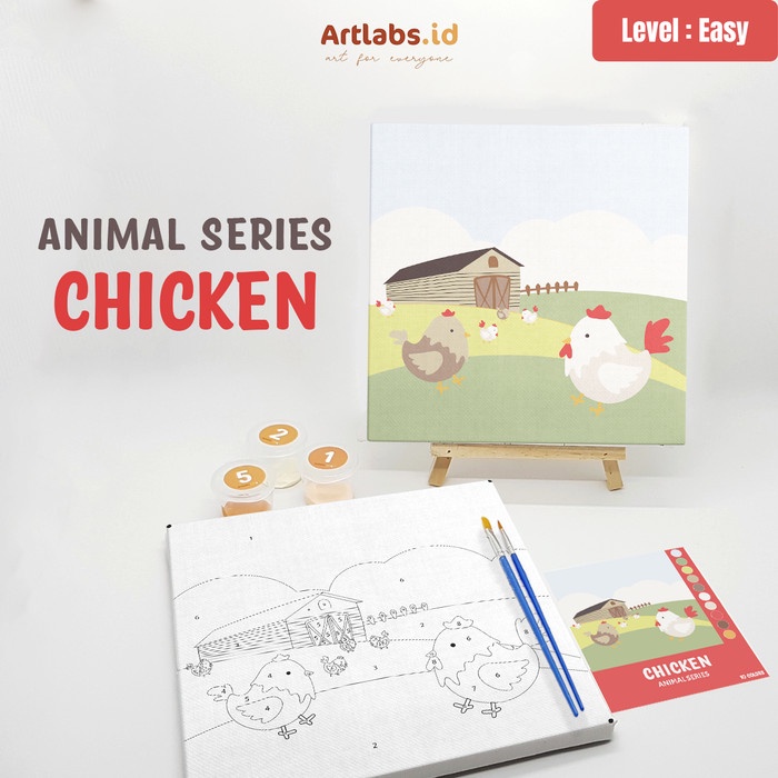 

Produk Terbaru Chicken - Paint By Number 10 Color [Animal Series]