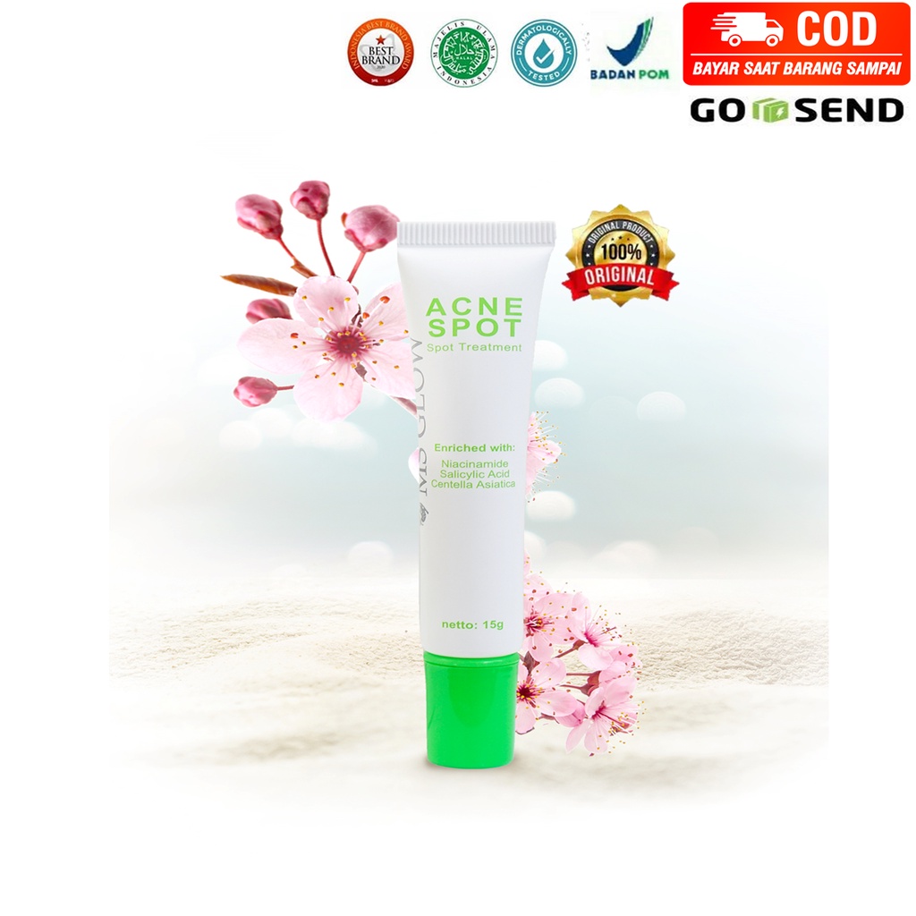 MS GLOW ACNE SPOT GEL OLES JERAWAT