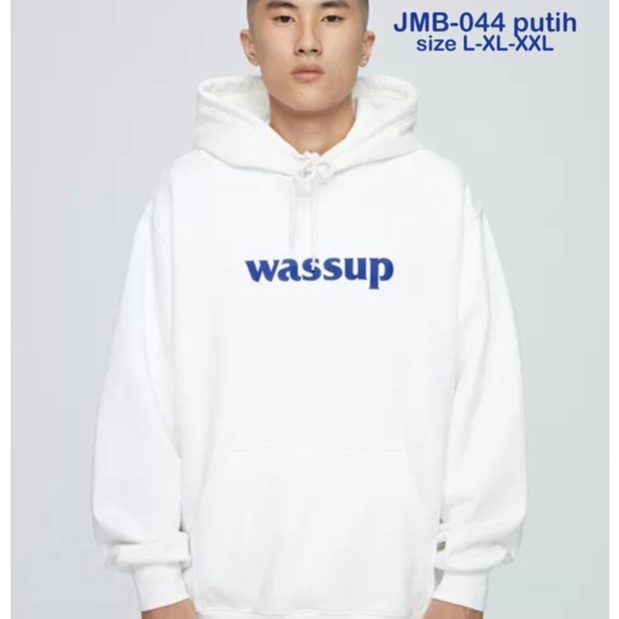 AA1 - Hoodie Fleece Oversize WASSUP