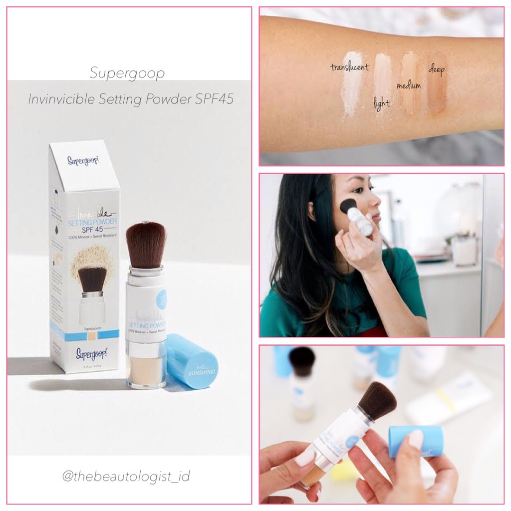 invincible setting powder spf 45