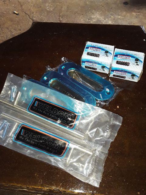 Handle Tarikan Pintu Tanam Stainless Pintu Dorong Sliding Geser Weldom