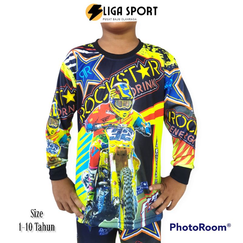 Baju anak laki-laki 1-10 Tahun Sepeda & Motor / Baju Setelan anak laki-laki / Setelan Anak laki-laki