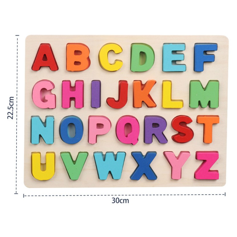 Chunky Puzzle ABC 123 Tracing Chunky Puzzle Print New Puzzle Kayu Pastel Wooden Puzzle Anak Puzzle Kayu Jigsaw Puzzle 3D Mainan Edukasi Wooden Puzzle
