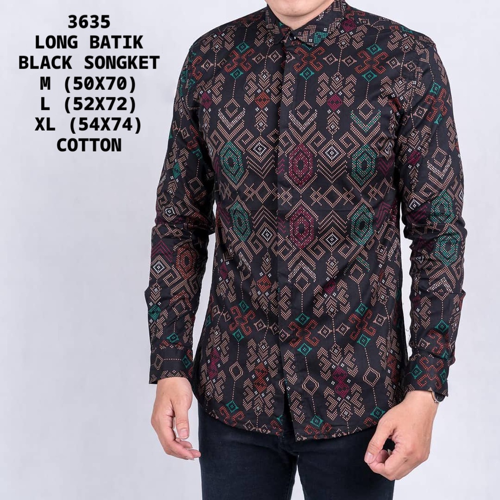 NEW ARRIVAL DISTRO BATIK PRIA BORDIR SOGAN HRB026 BATIKAF NOTOARTO BATIK IPNU-IPNU HEM PRIA bel-Hitam 3635
