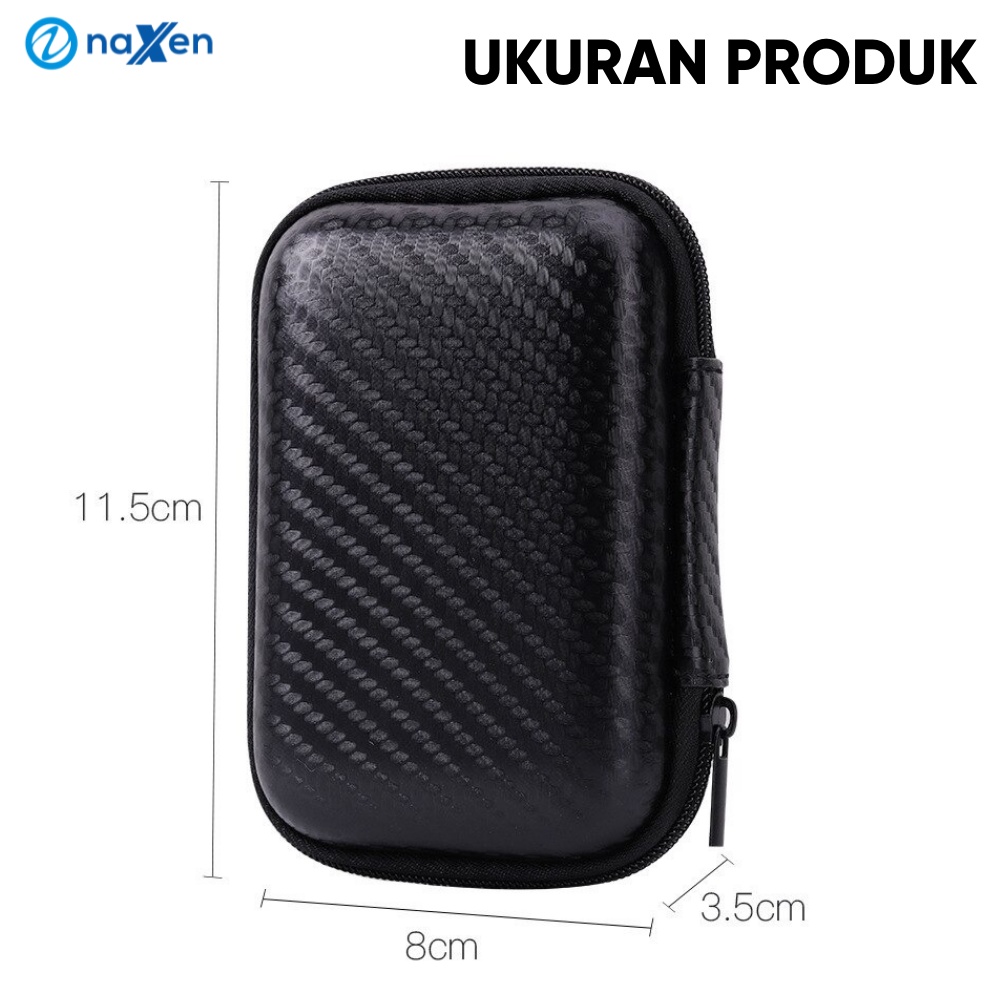 Sarung Harddisk Hardcase 2.5&quot; Hard Drive Protection Black