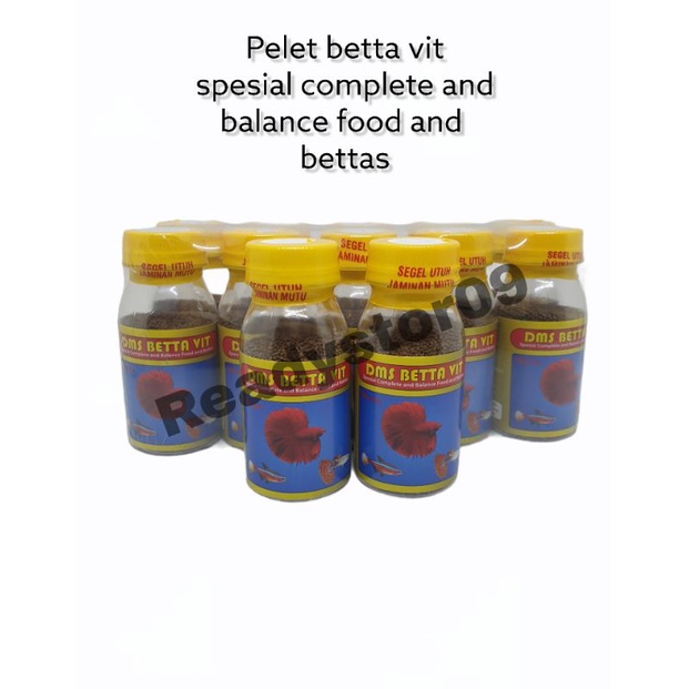 Betta Vit Super Pelet Ikan Cupang , Guppy , dan Ikan kecil lainnya