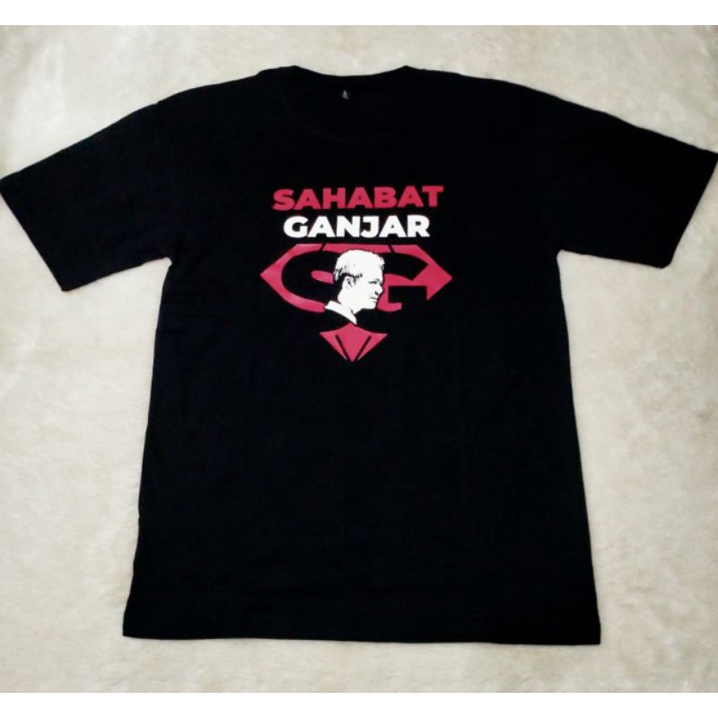 KAOS SAHABAT GANJAR BAJU T-SHIRT DISTRO LOGO SAHABAT GANJAR
