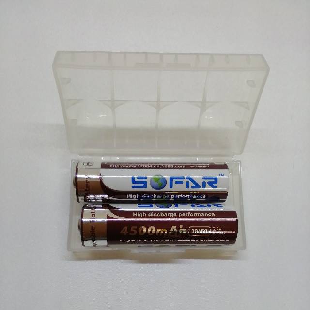 Sofar 18650 4500 mAh  Rechargeable Battery