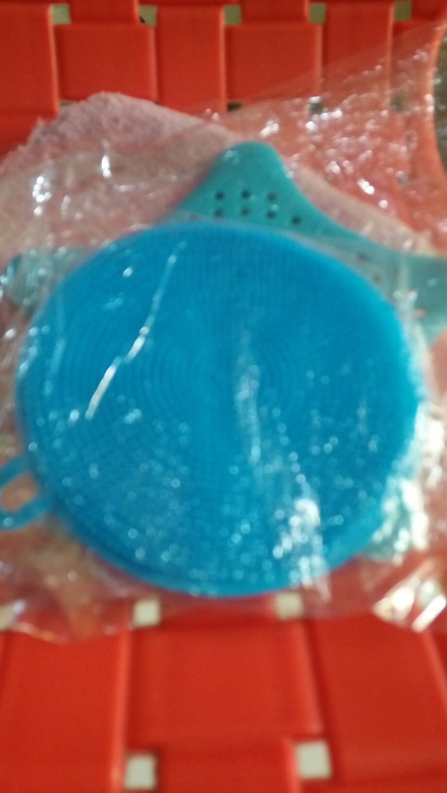 Spon Silikon Alat Pencuci Piring Wajan Teflon Panci Masak Spons Cuci Anti Kuman Kebersihan Bersih