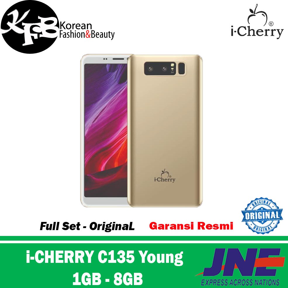 Hp android murah icherry c135 Young 3G 8GB - Original - Garansi