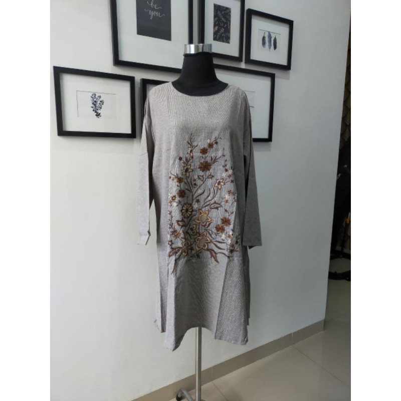 BLOUSE KATUN BORDIR JUMBO