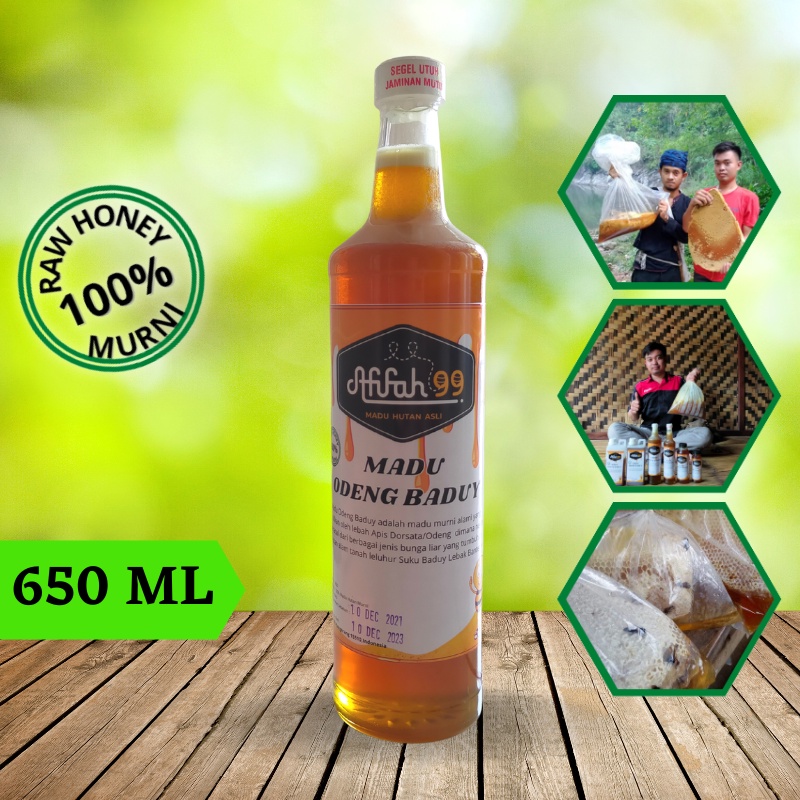 

Madu Asli Murni Original - Madu Odeng 910gr {650 ML} Madu Hutan Baduy - Madu Afifah 99