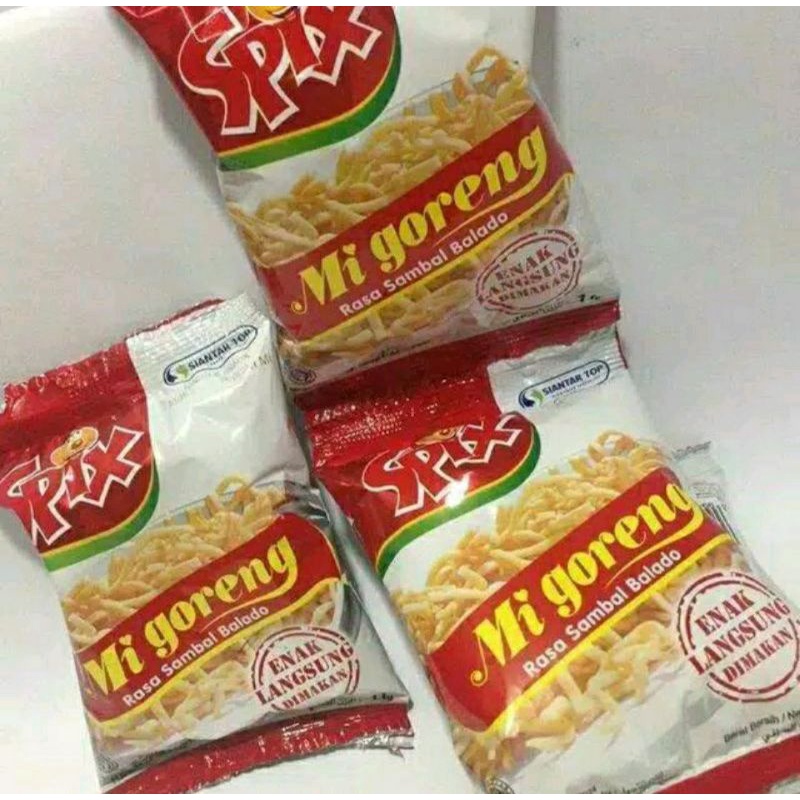 

SPIX MIE GORENG 1 RENCENG Isi 10 PCS