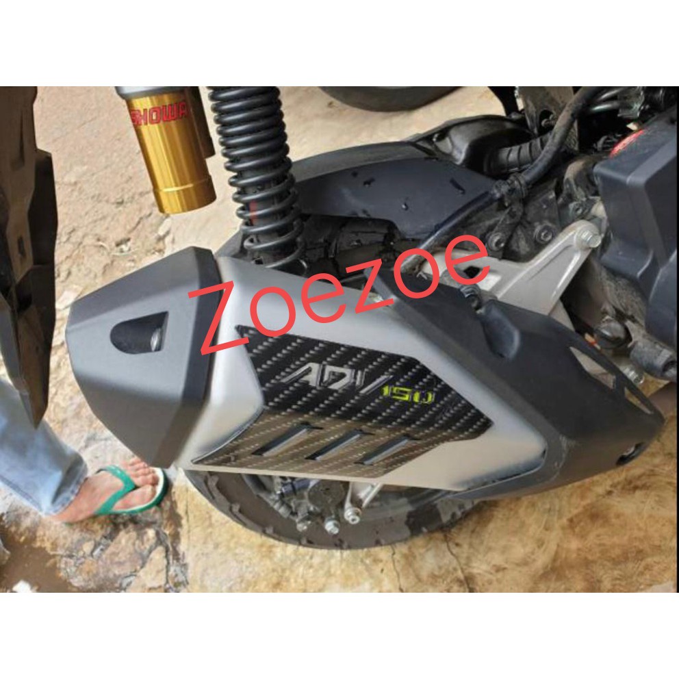 Cover knalpot Carbon honda adv 150 cover knalpot adv 150 carbon