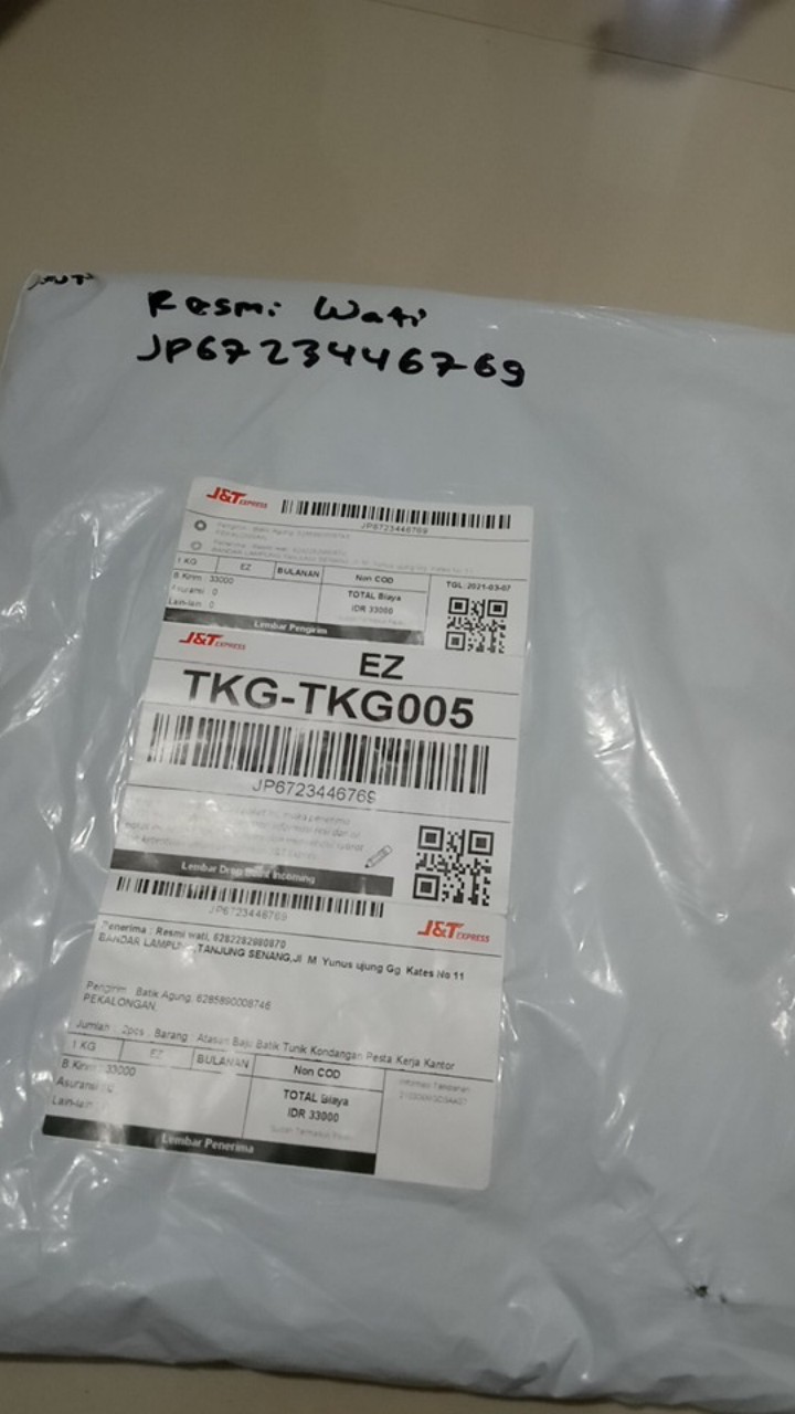 Atasan Baju Batik Tunik Kondangan Pesta Kerja Kantor Wisuda Wanita Dewasa Modern Cantik Terbaru