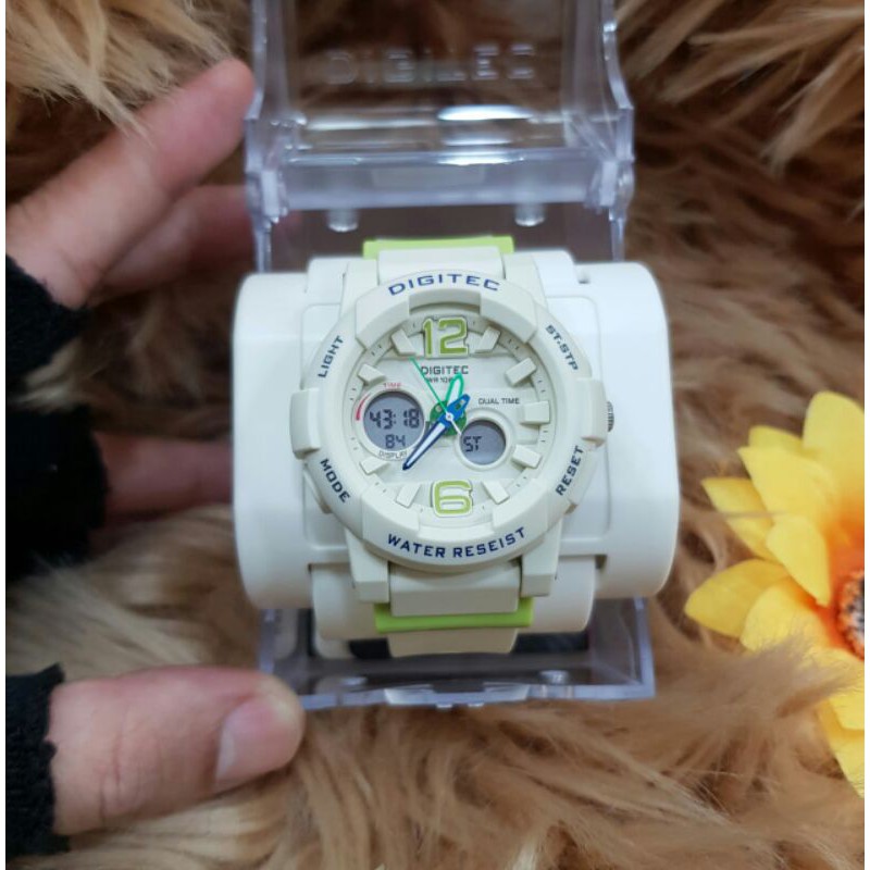 Jam wanita DIGITEC DG 4073 T sport original tahan air