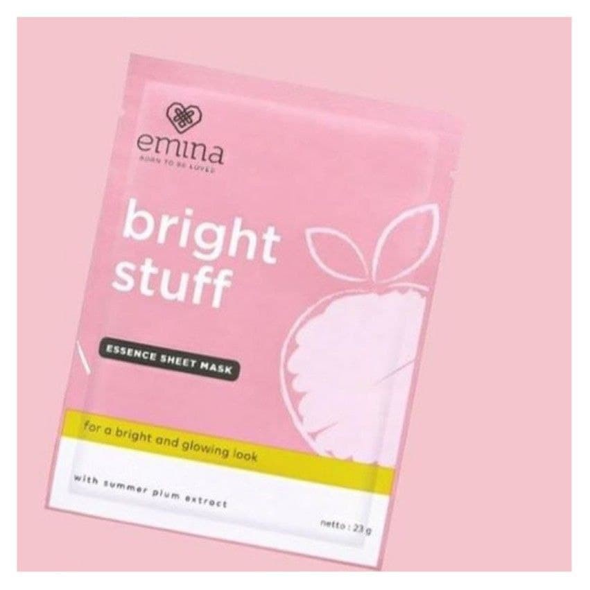 Emina Bright Stuff Essence Sheet Mask - 1 Sachet