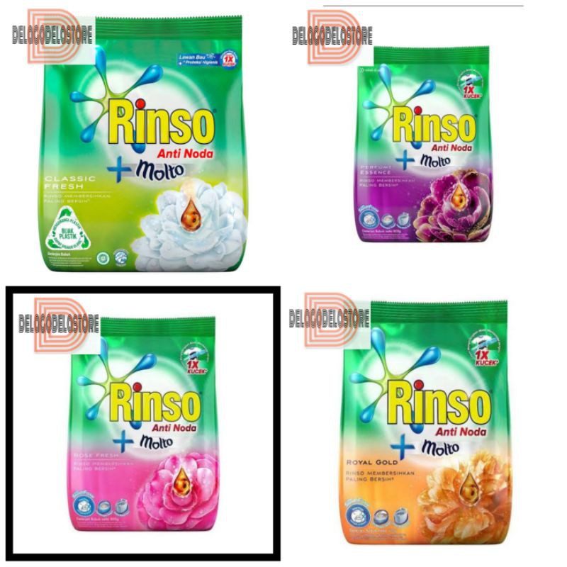 Rinso Deterjen Bubuk 770gr