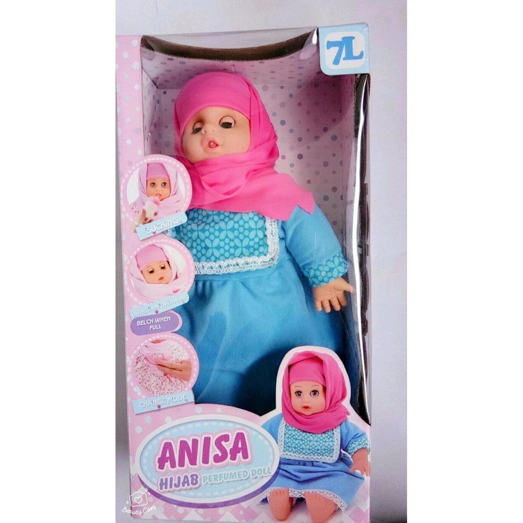 BONEKA TERBARU BONEKA ANISA HIJAB JILBAB BONEKA BAYI BONEKA SINGER