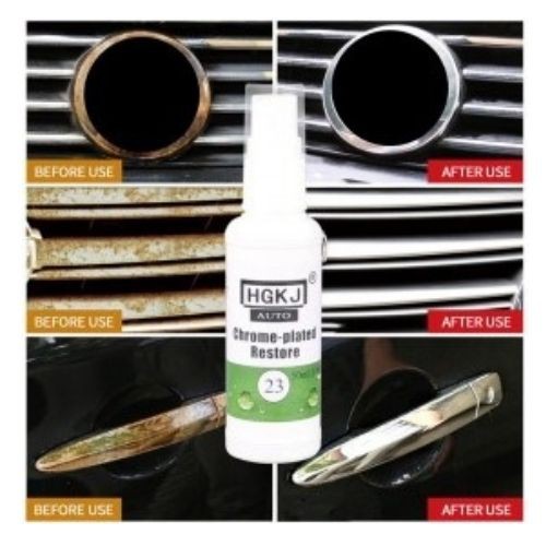 HGKJ23 Pembersih Karat Mobil Motor Chrome Plate Restore Rust 50ml 111162