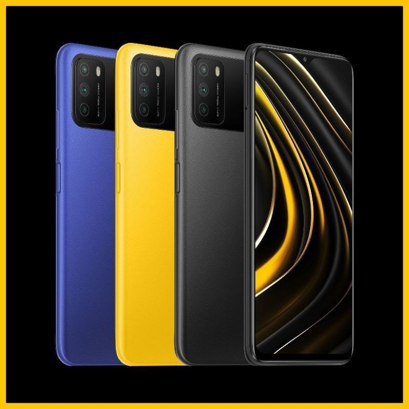 Poco M3 8 4Gb/64Gb dan 6Gb/128Gb garansi resmi tam