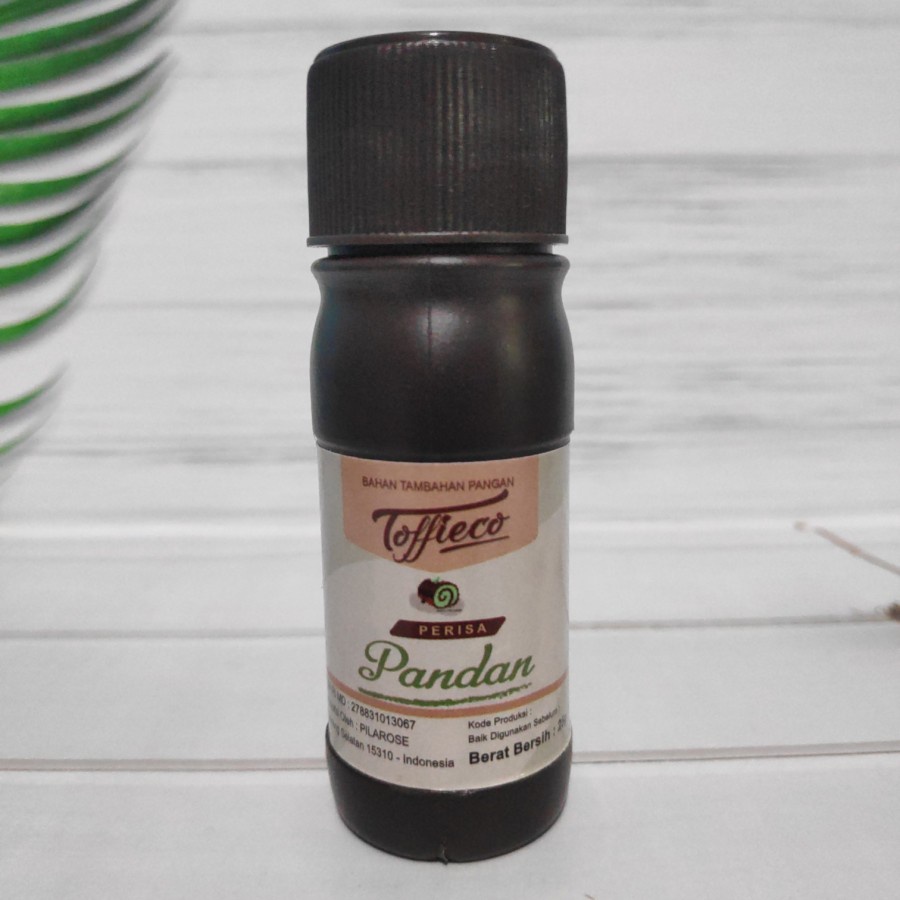 

Toffieco Pandan Flavour 25g - Perisa Essence Tofieco