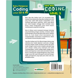 Jual Saya Bisa Coding Level 3 : Buku Pelajaran Coding Untuk SD Dan MI ...